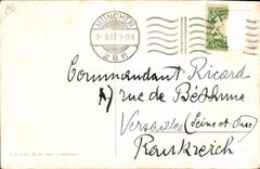 VINTAGE POSTCARD Man Tobacco Cigar