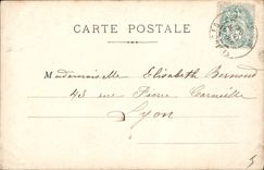 CPA Fantaisie Homme Enfant Tabac Cigare