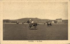 CPA Vittel Le polo Hippisme Cheval