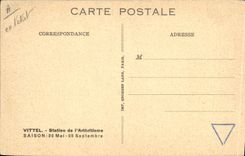 CPA Vittel Le polo Hippisme Cheval