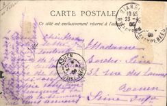CPA Attelage Bearnais Biarritz