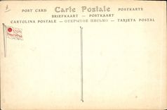 VINTAGE POSTCARD Bateau Steamer Posts General Company Transatlantic Charles Roux