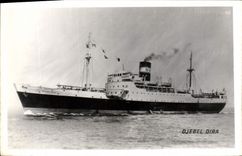 VINTAGE POSTCARD Bateau Djebel Will say