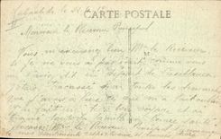 VINTAGE POSTCARD Boat French Steamer of the Co Package Mail of Morocco Doukkala