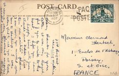 VINTAGE POSTCARD Boat Union Castle Line to South and East Africa Motor Vessel Dunnottar Castle