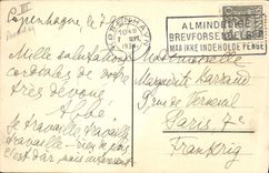 VINTAGE POSTCARD Boat Steamer DMS Dempo Rotterdamsche Llyod