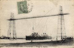 CPA Bateau Paquebot Rochefort sur Mer Transbordeur Passage du Dupleix