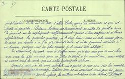 VINTAGE POSTCARD Fatty Goat the street of the eveche