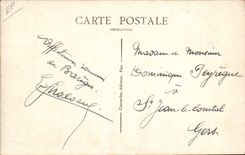 VINTAGE POSTCARD Goat the Pyrenees Chevrier Child