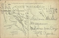 VINTAGE POSTCARD Goat edges of the Lake Issarles and the Mezen Mount