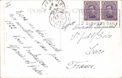 VINTAGE POSTCARD Fantasy Illustrator Children pleasures of Sunday