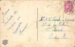 CPA Fantaisie Illustrateur Enfants Chien