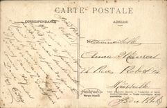 VINTAGE POSTCARD Fantaisie Illustrator Our mathurins Escale has Naples