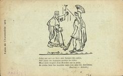 VINTAGE POSTCARD Fantasy Illustrator Root Rome Motor-show 1903