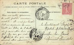 CPA Fantaisie Illustrateur Racine Rome Salon de l'automobile 1903