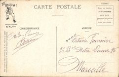 CPA Militaria Au battage des couvertures