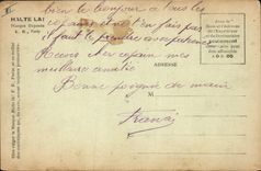 CPA Militaria Halte au falot 