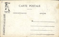 VINTAGE POSTCARD Militaria With the loan