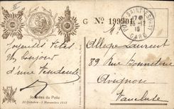 CPA Militaria La journee du poilu