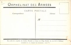 CPA Militaria Orphelinat des Armees