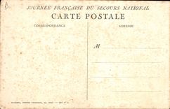 CPA Militaria Journee Francaise du Secours National