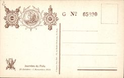 CPA Militaria La journee du poilu