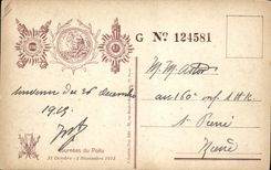 CPA Militaria La journee du poilu