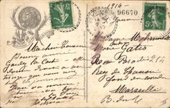 CPA Militaria Journee du Poilu 25 et 26 decembre 1915