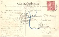 CPA Folklore La vie au champs Une partie de piquet CArtes