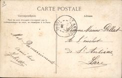 CPA Folklore Une louee de servantes 