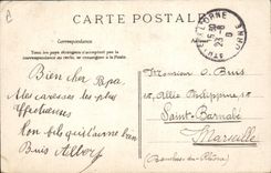 CPA Folklore Le barbier du village Coiffeur