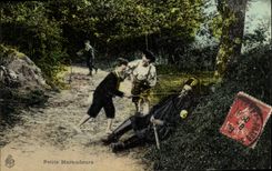 CPA Folklore Petits maraudeurs