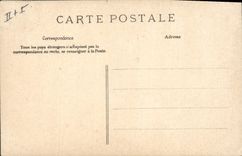 CPA Folklore Attention ca mord peche 