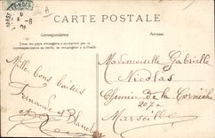 CPA Folklore Le queteur