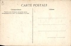 CPA Folklore Le depart du conscrit 