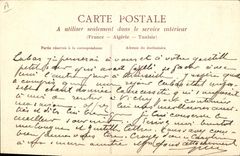 CPA Folklore Une declaration