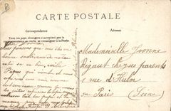 CPA Folklore En route pour les champs