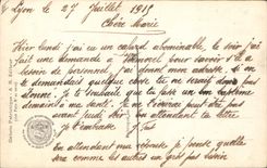 VINTAGE POSTCARD Salandra the large Italian minister