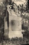 VINTAGE POSTCARD Perpignan Monument Jean Jaures