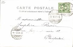 VINTAGE POSTCARD Fantasy Tobacco Georges Favon Adviser of State and National Conseiller Cigar