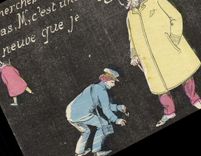 CPA Fantaisie Tabac Homme 