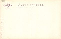 VINTAGE POSTCARD Fantasy Tobacco Man Rheims 1914 Militaria