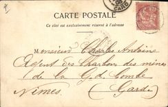 CPA Fantaisie Tabac Homme Le cigare