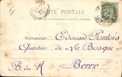 VINTAGE POSTCARD Fantaisie Tobacco Equality Parodies