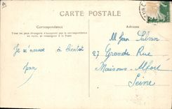CPA Attelage Auvergnat Boeufs