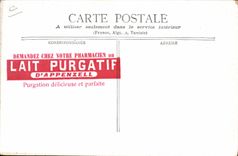 VINTAGE POSTCARD Attelage Streaks has Robe Isabelle rayee brown Africa Zoological gardens Paris