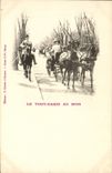 CPA Attelage Le Tout Paris au bois Chevaux Paris