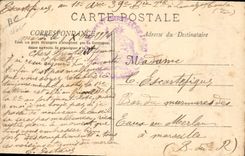 CPA Attelage Ollioules Les gorges passage de la diligence du Beausset 