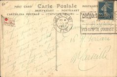 CPA Bateau Paquebot Compagnie Generale Transatlantique Services postaux de la Mediterranee Duc D'Aumale 