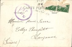 VINTAGE POSTCARD Boat French Steamer of the Co Doukkala Package